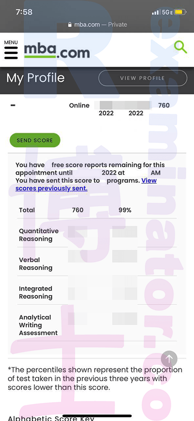 [Résultat officiel annoncé🥳] "Merci encore infiniment🤝" 🇺🇸 Le client a reçu un score officiel de 760 au GMAT en ligne ! Parfois, il faut patienter un peu. Mais un excellent score mérite d'attendre~
