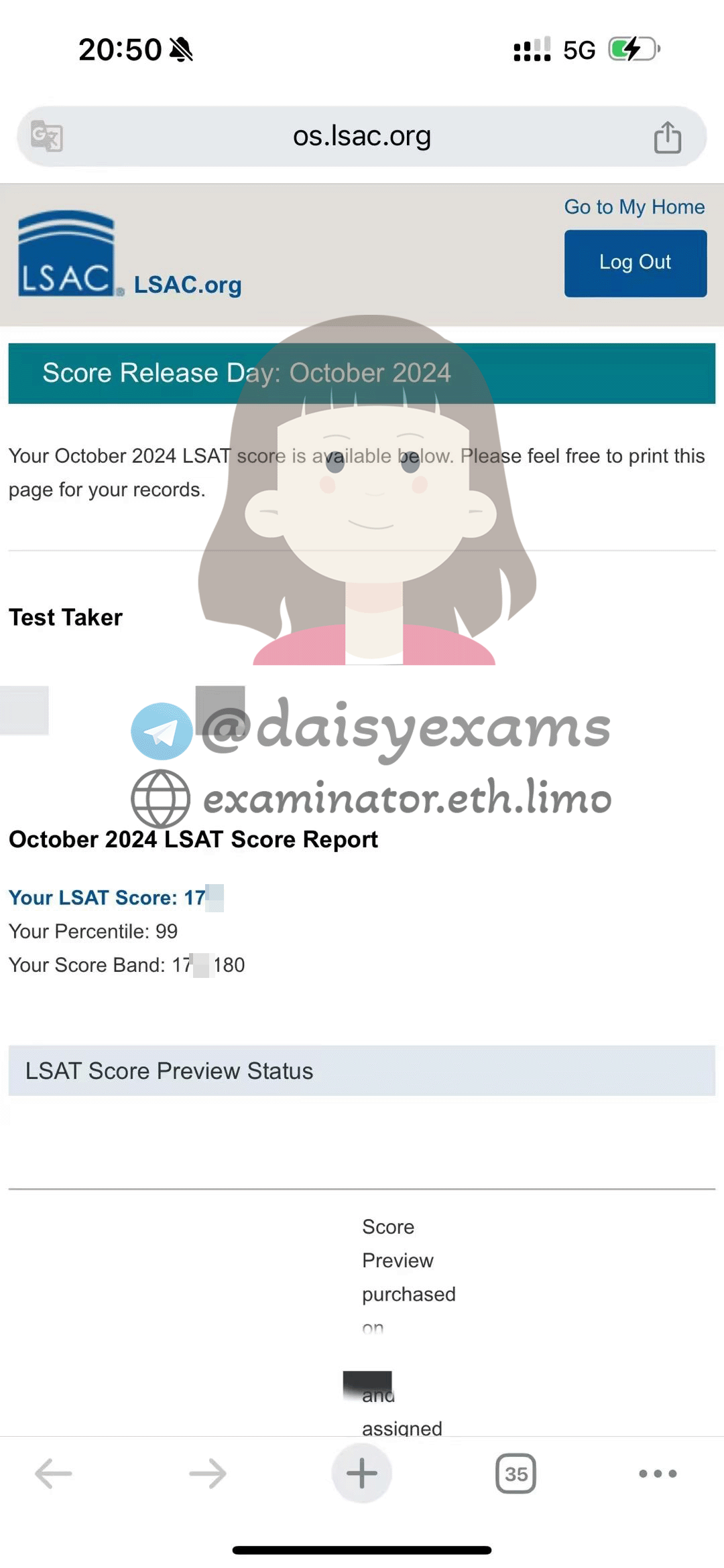 [LSAT Cheating] LSAT Proxy TestTaking & Cheating Services October