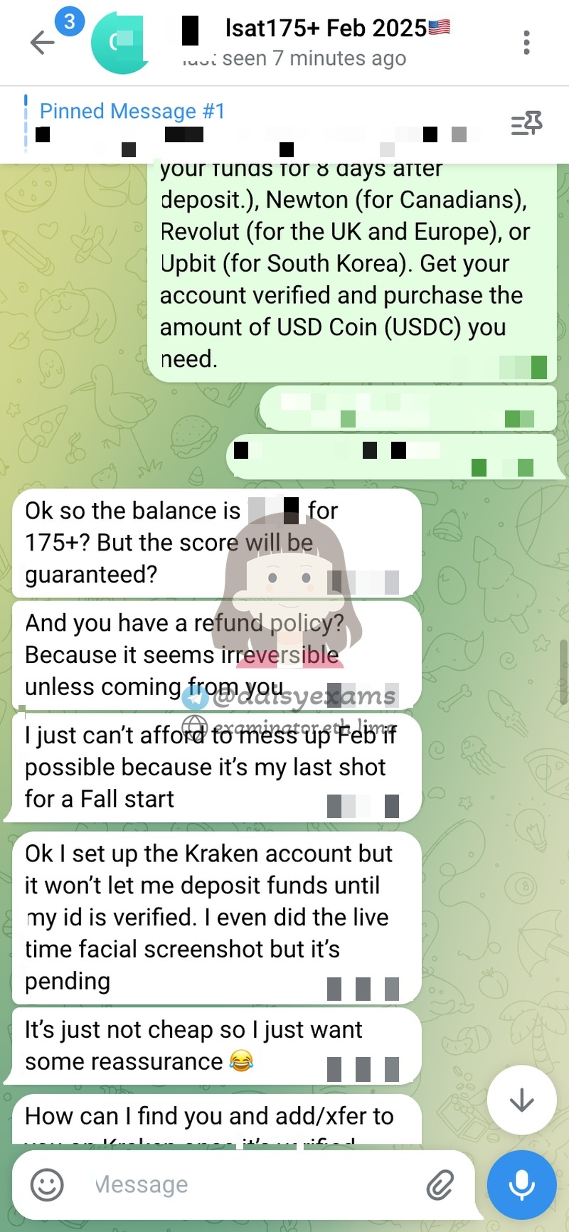 Trampas en el LSAT: Asesoramiento sobre inversiones en criptomonedas