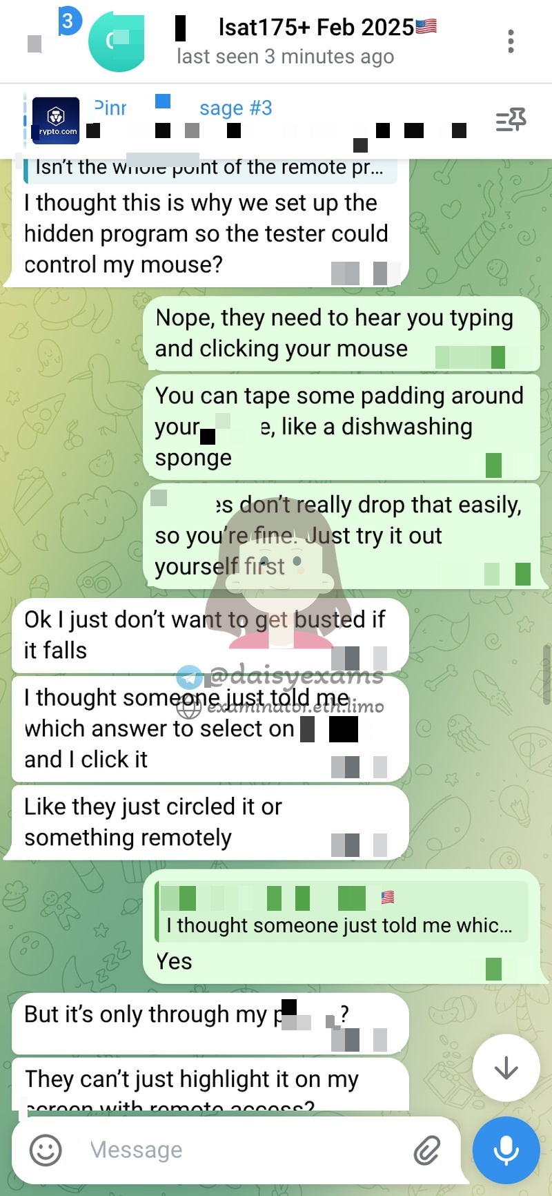 إعداد الامتحان عن بُعد في LSAT