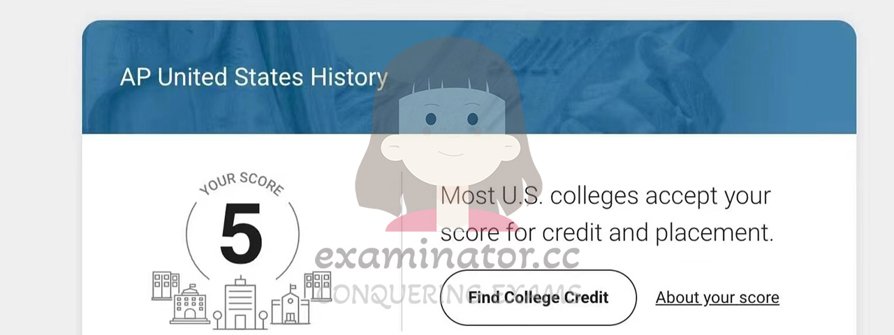  AP AP US History Score 5 Examinator