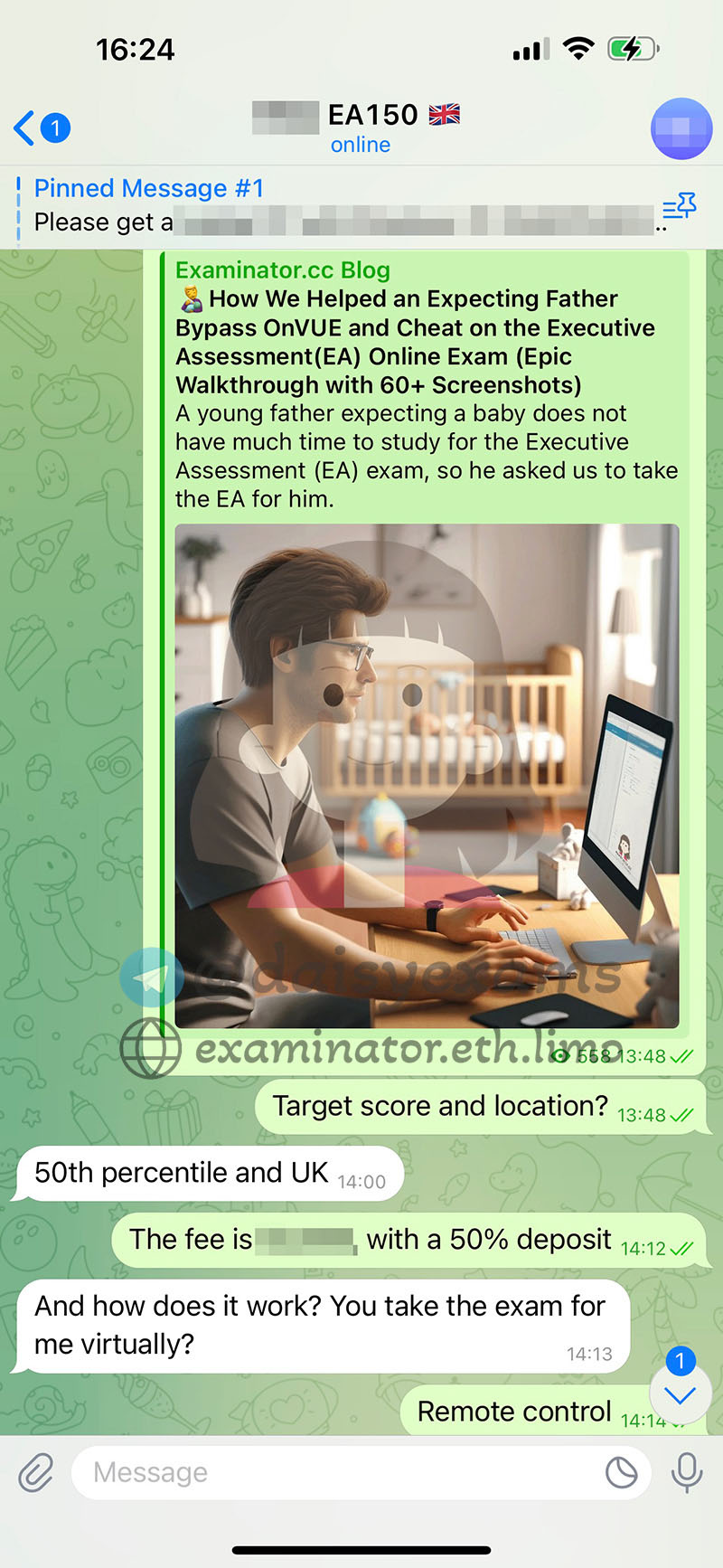 Triche EA : Première Discussion