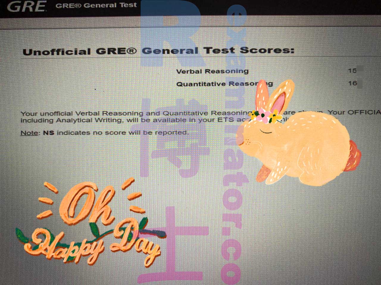 Pruebas de sustitución en el GRE: ¡Verbal 15X + Cuantitativo 16X!✅ El cliente🇺🇸 quería mantener un perfil bajo con puntuaciones promedio. ¡Le proporcionamos exactamente eso! 😎