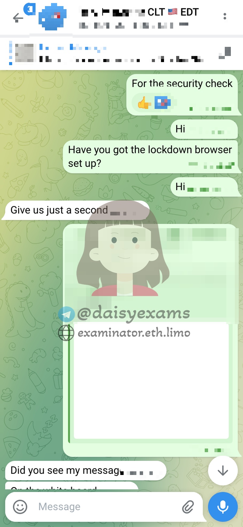 Configuration du navigateur de verrouillage