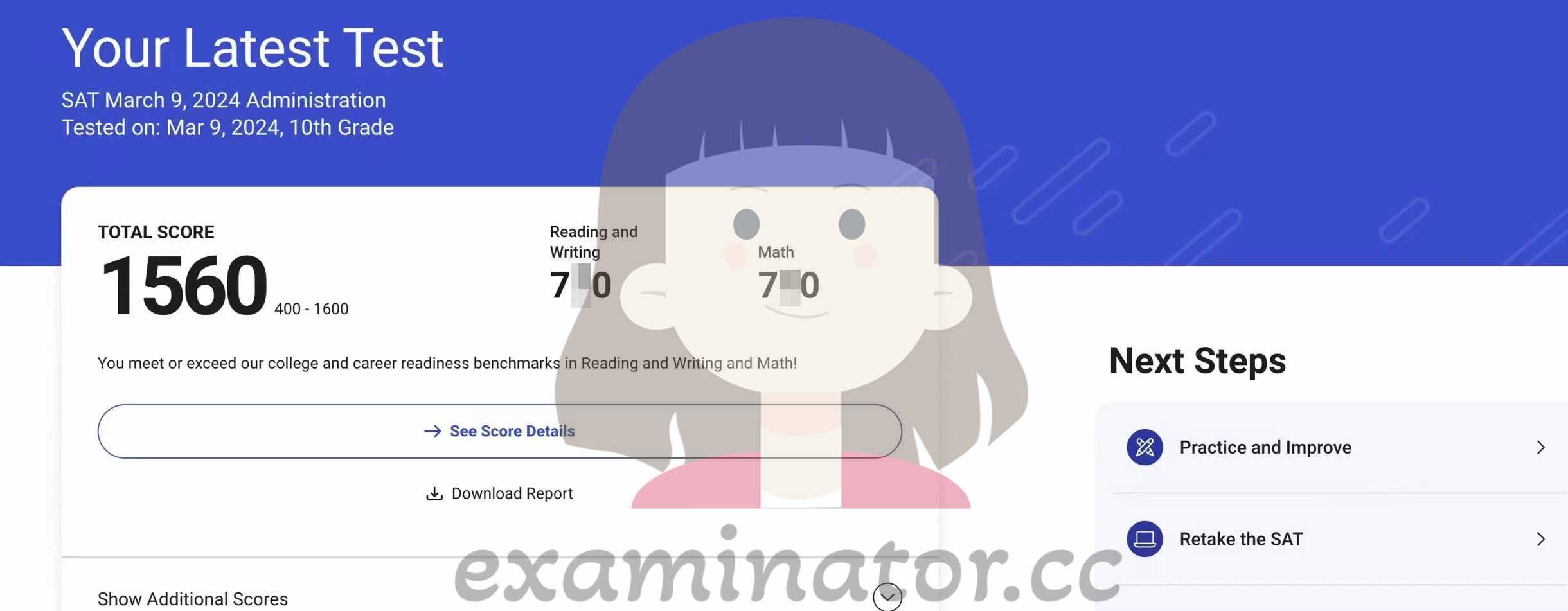 [SAT Cheating] Aced the Digital SAT in March 2024!🎉 Scored a 1560 with