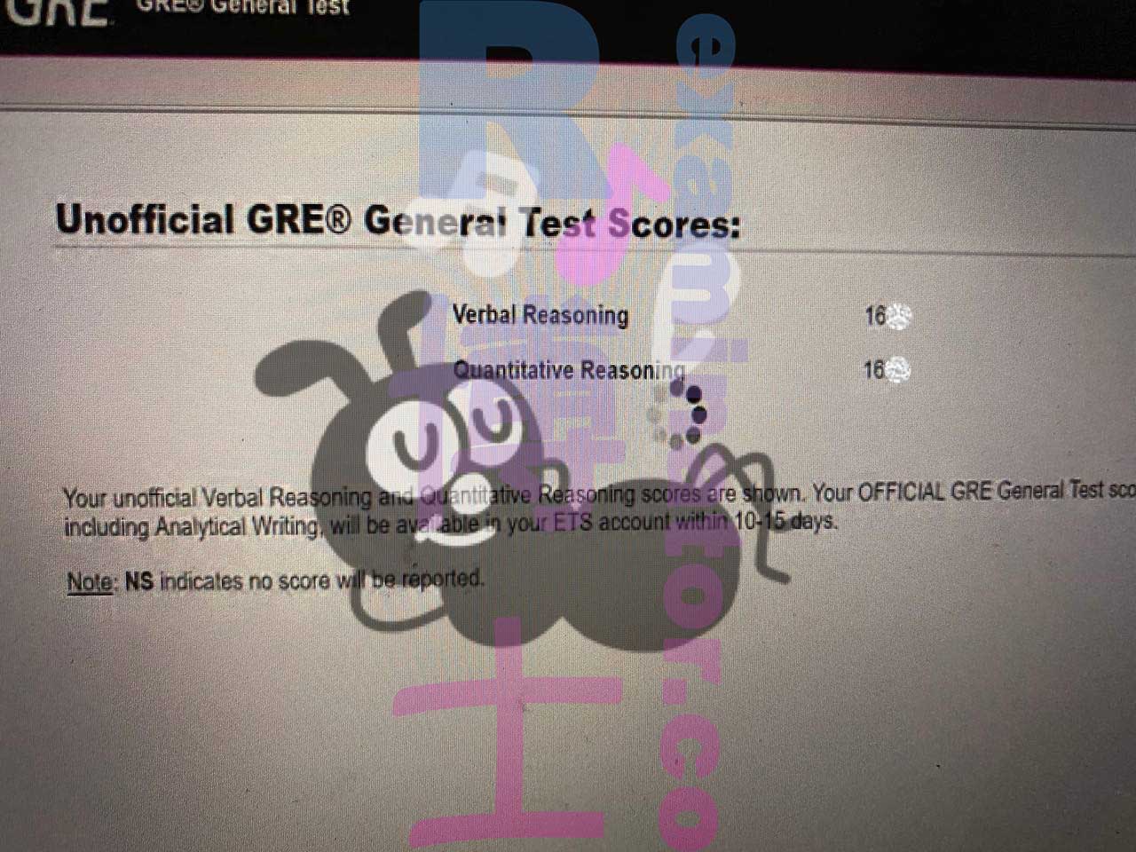 "¡Whoop whoop!" El cliente de EE.UU. 🇺🇸 estaba emocionado al ver más de 330 en la pantalla cuando terminó su examen GRE. El proceso de contratarnos para tomar su GRE fue tranquilo y pagó el resto en Bitcoin justo después del examen.