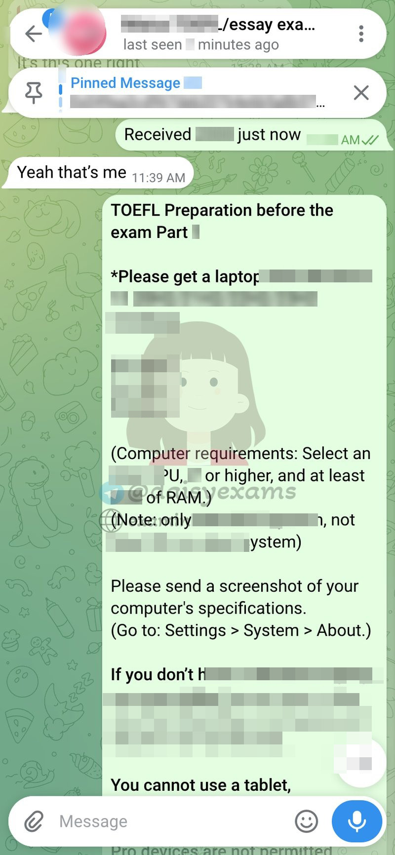 Laptop requirements